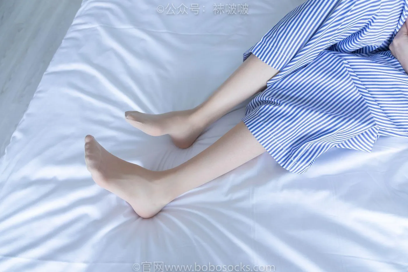 [BoBoSocks袜啵啵]NO.027 稚予- vans、白色棉袜、肉丝 [136P]插图5
